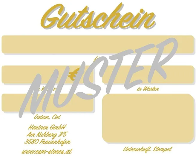 Gutscheinmuster